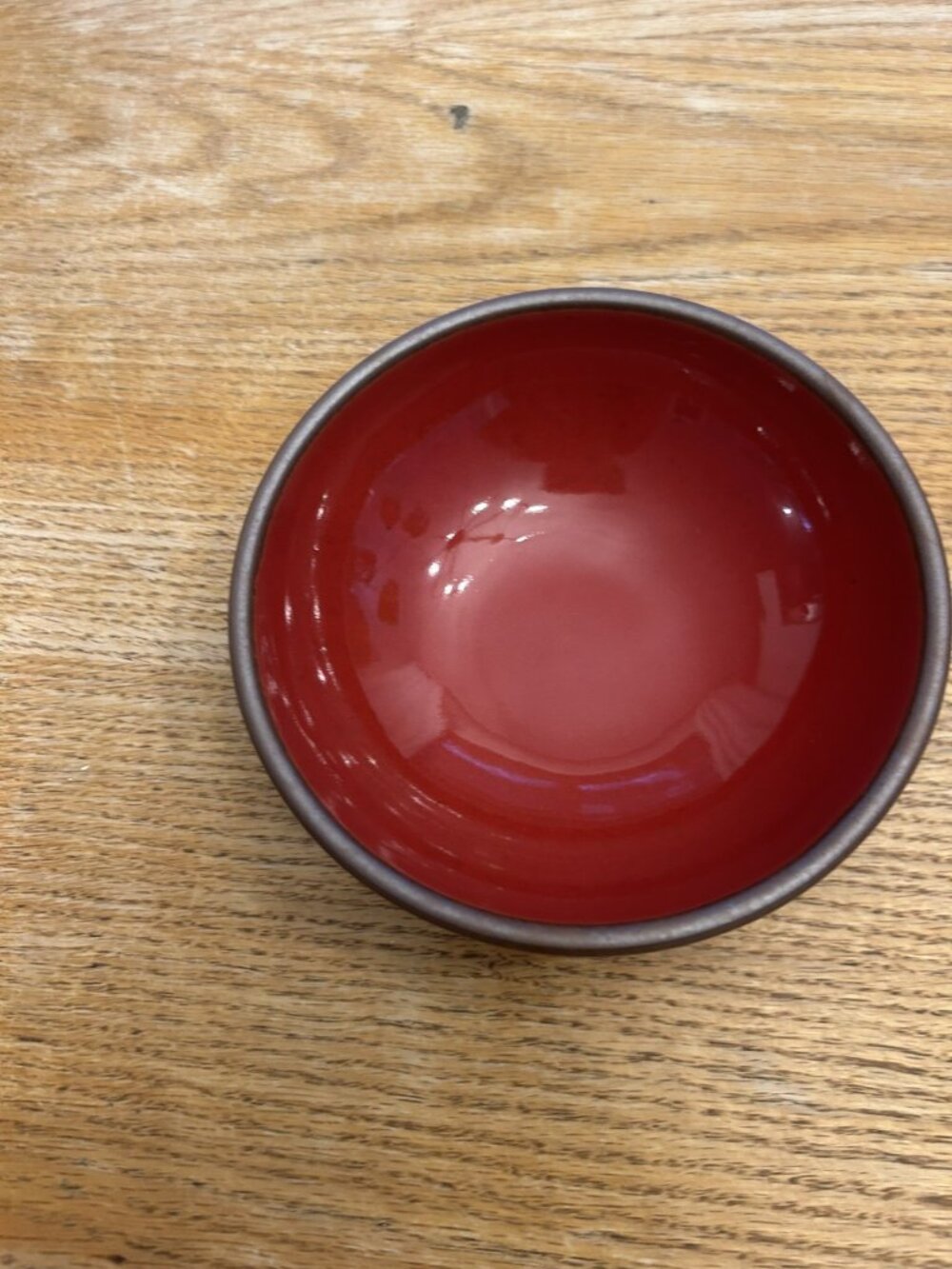 NEW East Fork Pottery Breakfast Bowl MARASCHINO Red Retired Limited Rare